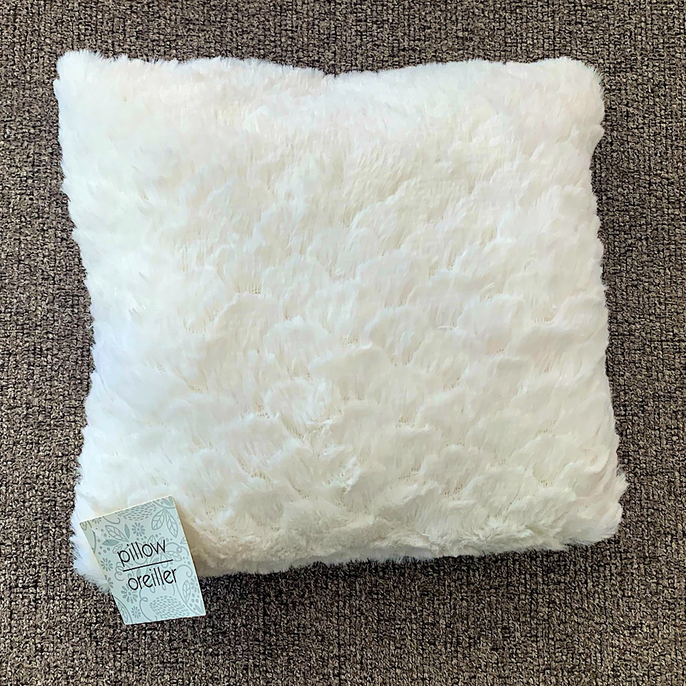 Fluffy and Small White Pillow